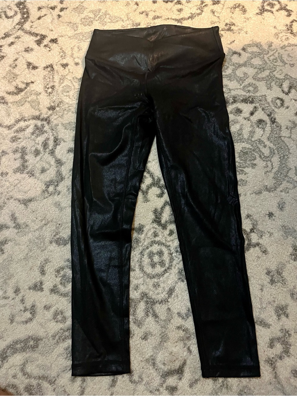 Zella Shiny Black High-Waist Leggings